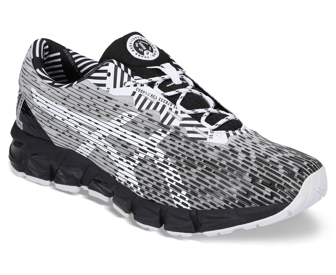 ASICS Men's GEL-Quantum 180 5 Sportstyle Shoes - Black/White