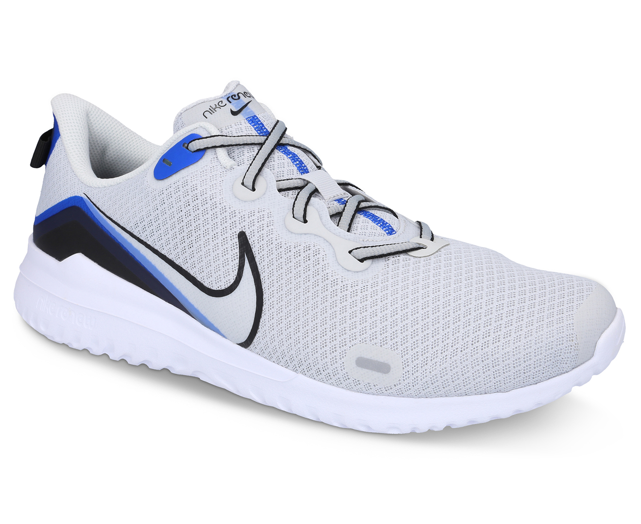 Nike Men's Renew Ride Running Shoes - Photon Dust/Black/Racer Blue ...