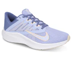 Nike Women's Quest 3 Running Shoes - Ghost/Guava Ice/World Indigo/White