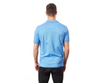 Tipsy Koala Men's Solid Polo Cotton T Shirt Blue