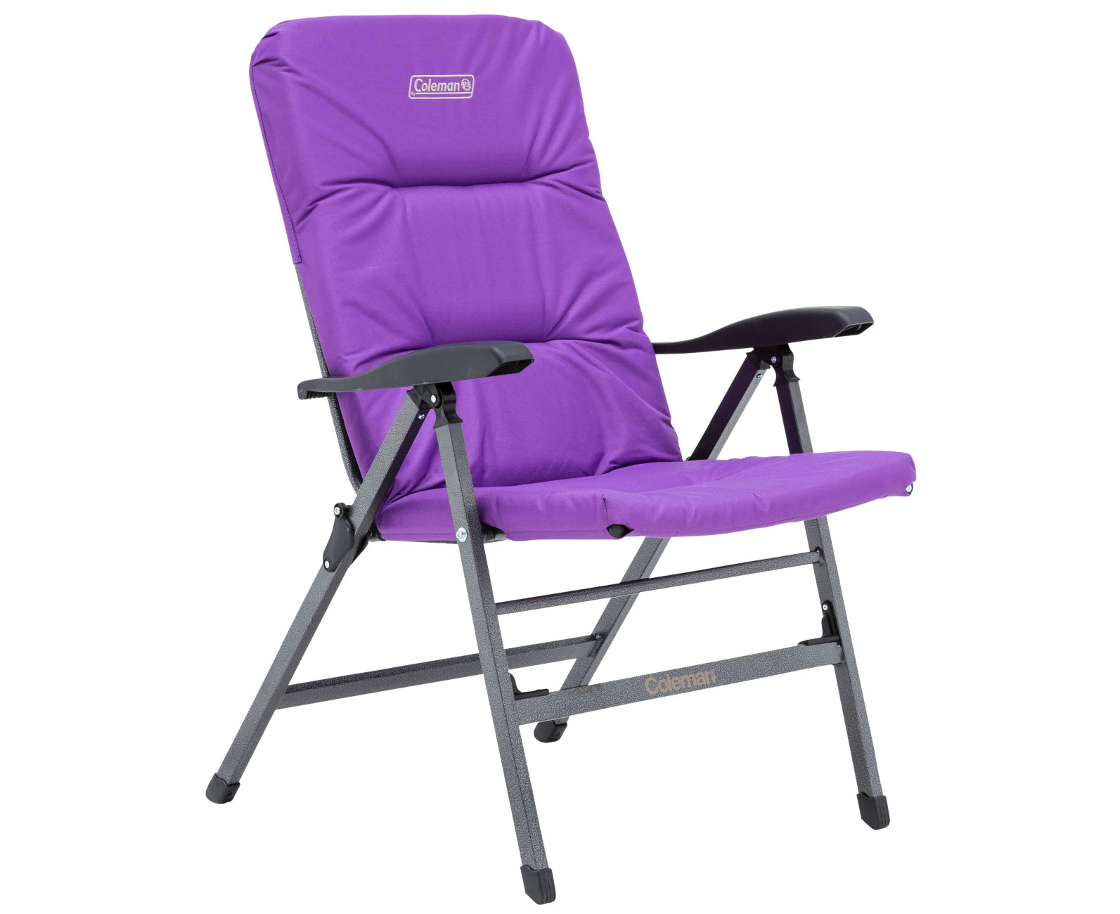 Coleman Pioneer Portable and Foldable Outdoor Picnic Steel Recliner Chair