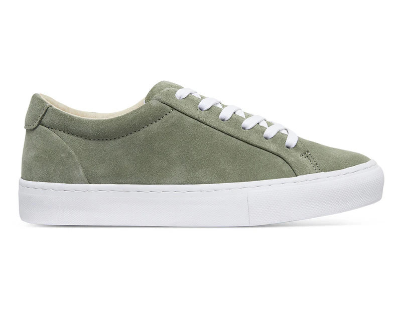 Urge Women's Baily Suede Sneaker - Olive