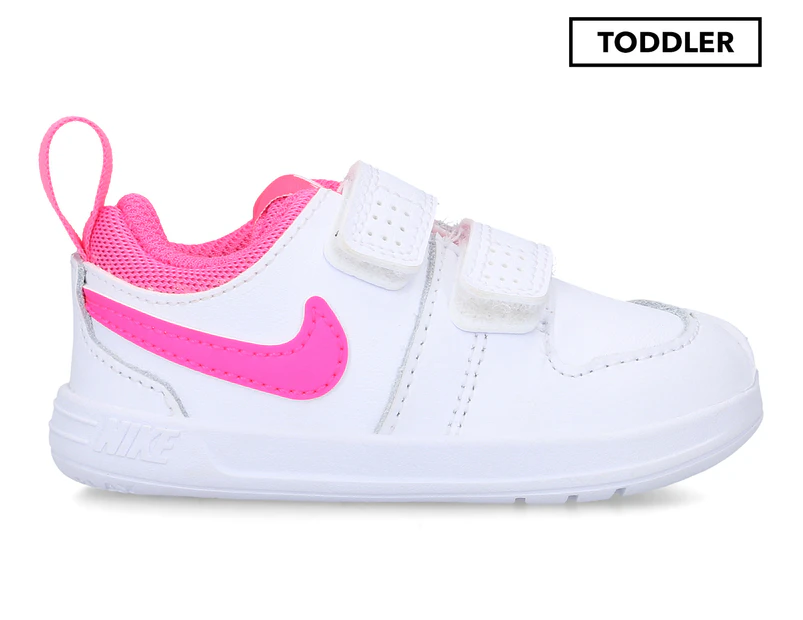 Nike Toddler Girls' Pico 5 Sneakers - White/Pink Blast