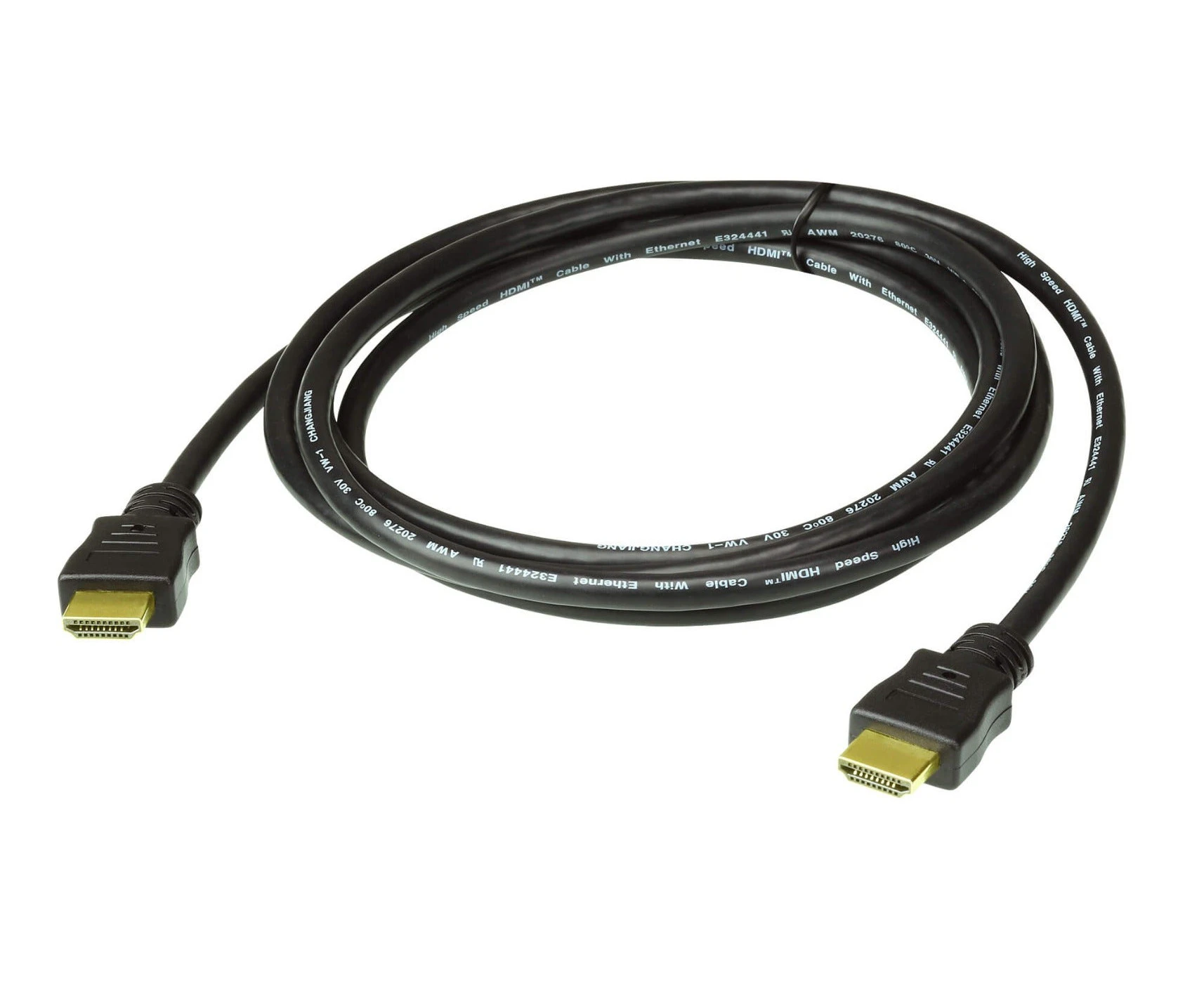 Aten 3M High Speed HDMI Cable with Ethernet. Support 4K UHD DCI, up to 4096 x 2160 @ 60Hz