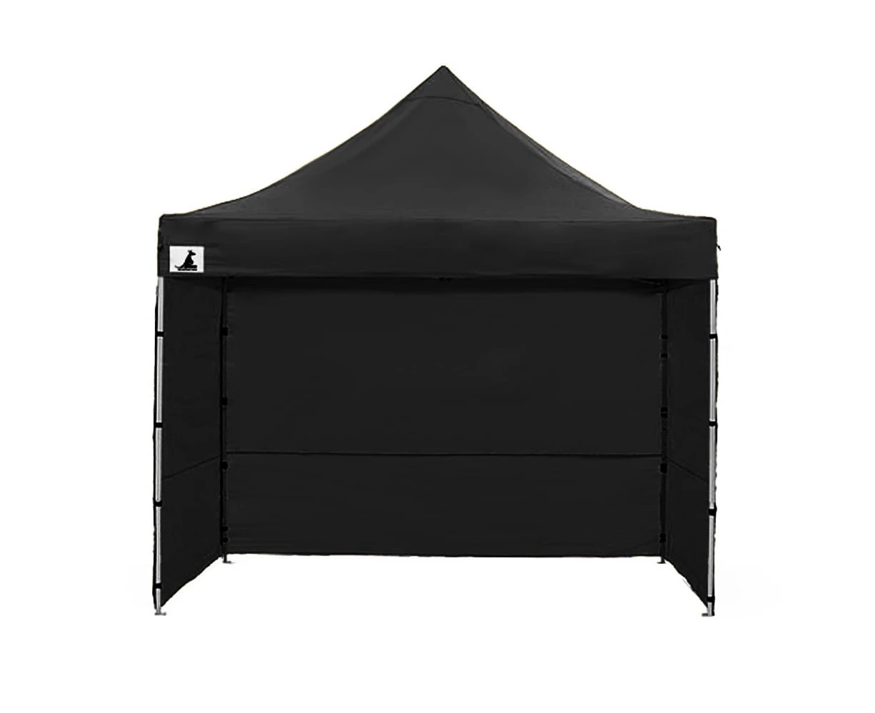 Gazebo Tent Marquee 3x3 PopUp Outdoor Wallaroo Black