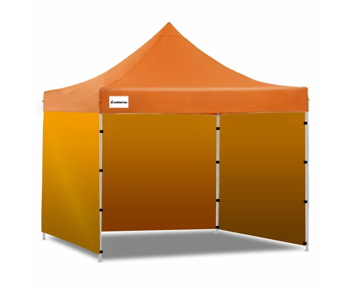 Gazebo Tent Marquee 3x3 PopUp Outdoor Wallaroo - Orange