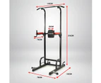 Powertrain Multi Station Home Gym Chin-up Pull-up Tower