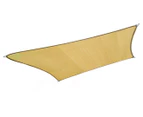 Shade Sails Wallaroo Rectangular Shade Sail Sand: 3M X 4M