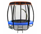 Kahuna Trampoline 6 ft with Roof - Blue