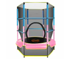 Kahuna Mini 4.5ft Trampoline Blue Pink