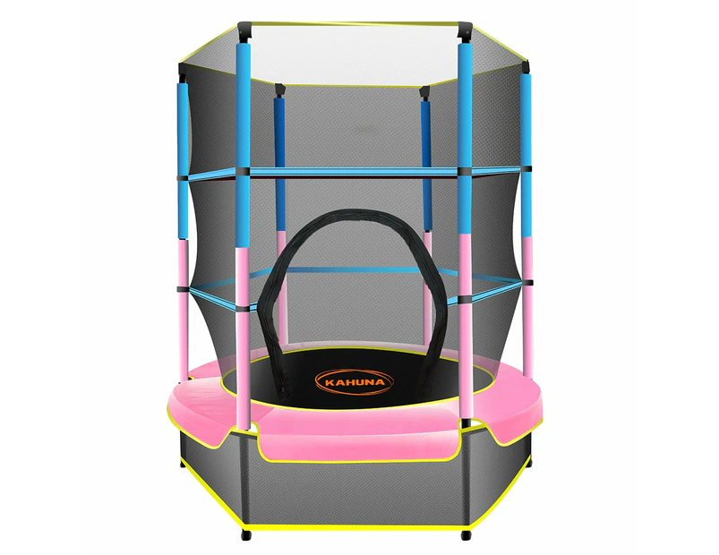 Kahuna Mini 4.5ft Trampoline Blue Pink