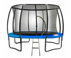 Kahuna Classic 10 ft Trampoline - Orange Blue