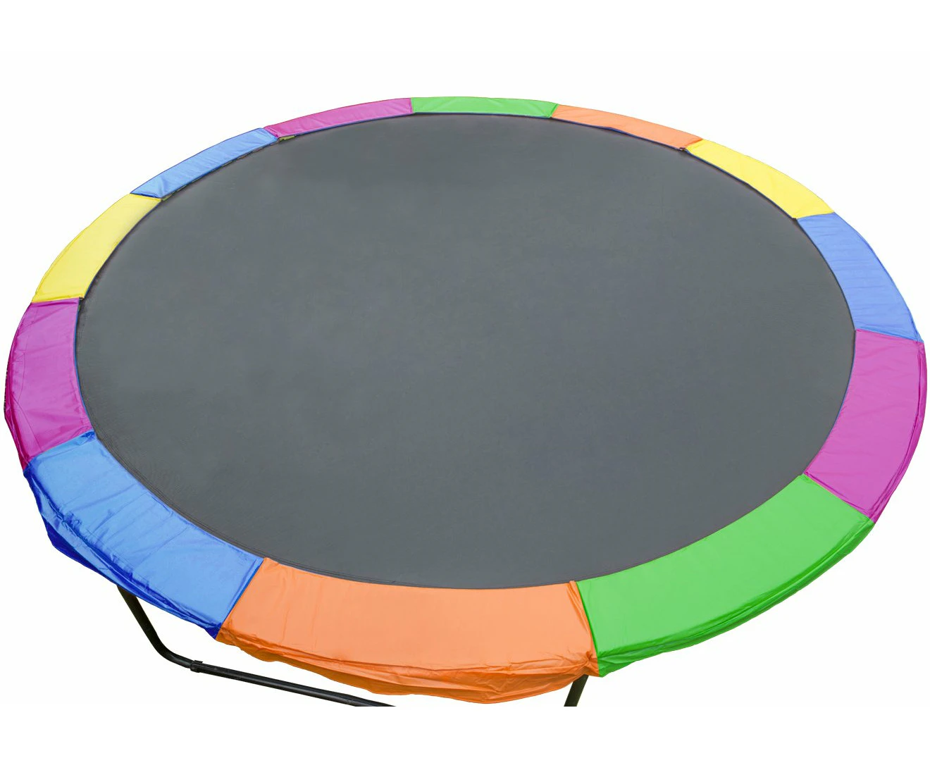 10ft Replacement Rainbow Reinforced Outdoor Trampoline Spring Pad