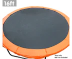 Powertrain Replacement Trampoline Spring Safety Pad - 16ft Orange