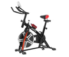 Powertrain Home Gym Flywheel Exercise Spin Bike - Black