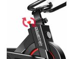 Powertrain IS-500 Heavy-Duty Exercise Spin Bike Electroplated - Black