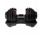 48kg Powertrain Adjustable Dumbbell Home Gym Set