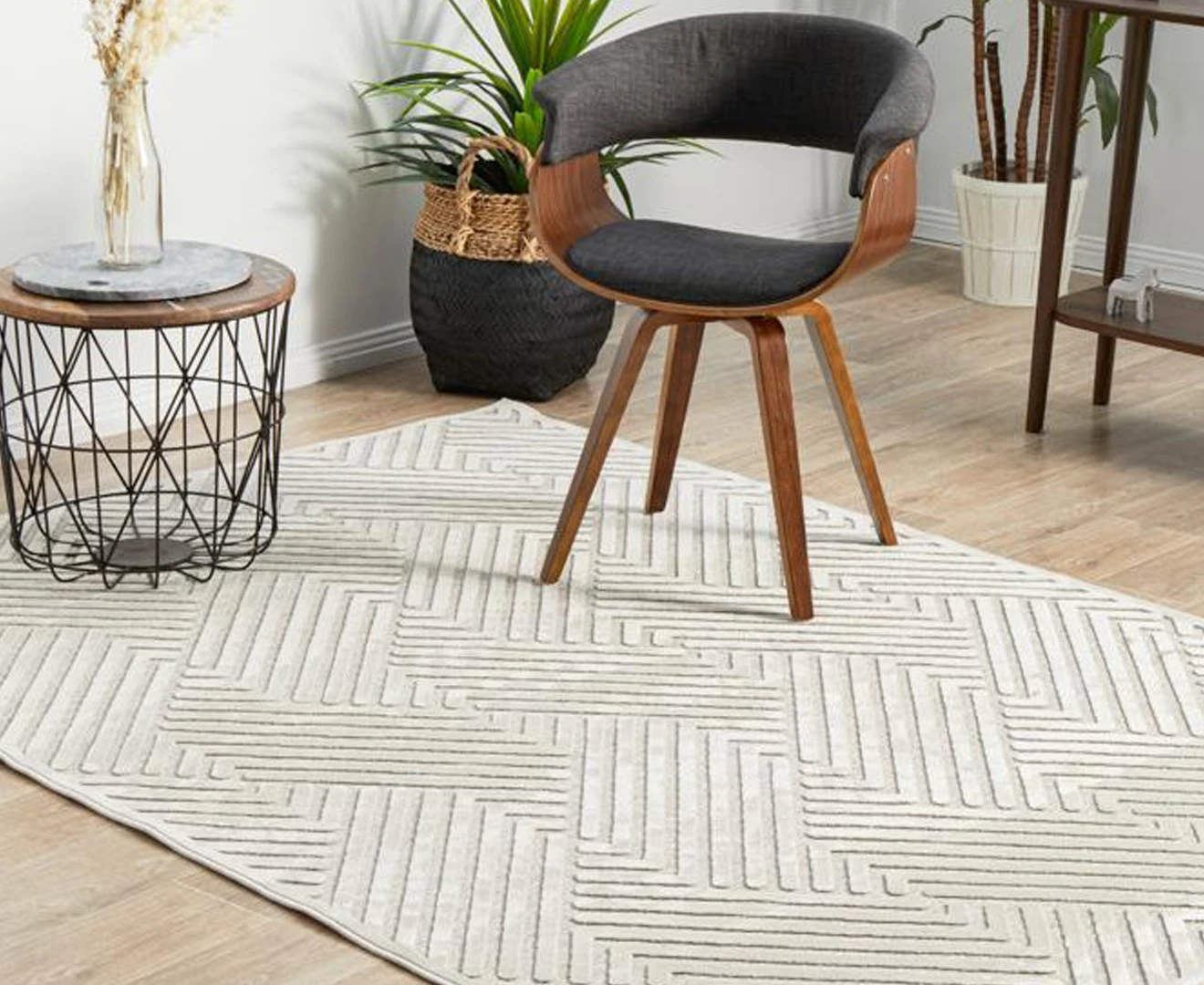 Rug Culture York Cindy Rug - Natural White