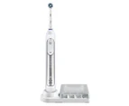 Oral-B Genius 8000 (White) Electric Toothbrush helps you protect your delicate [HEAORB1076]