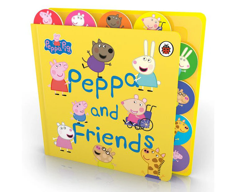 Peppa Pig Peppa And Friends Character Kids/Children Interactive Story Board Book