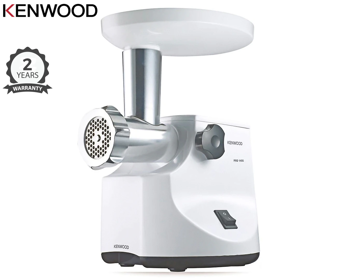 Kenwood Power Meat Grinder - White MG450