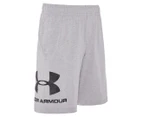 Under Armour Men's UA Sportstyle Cotton Graphic Shorts - Grey