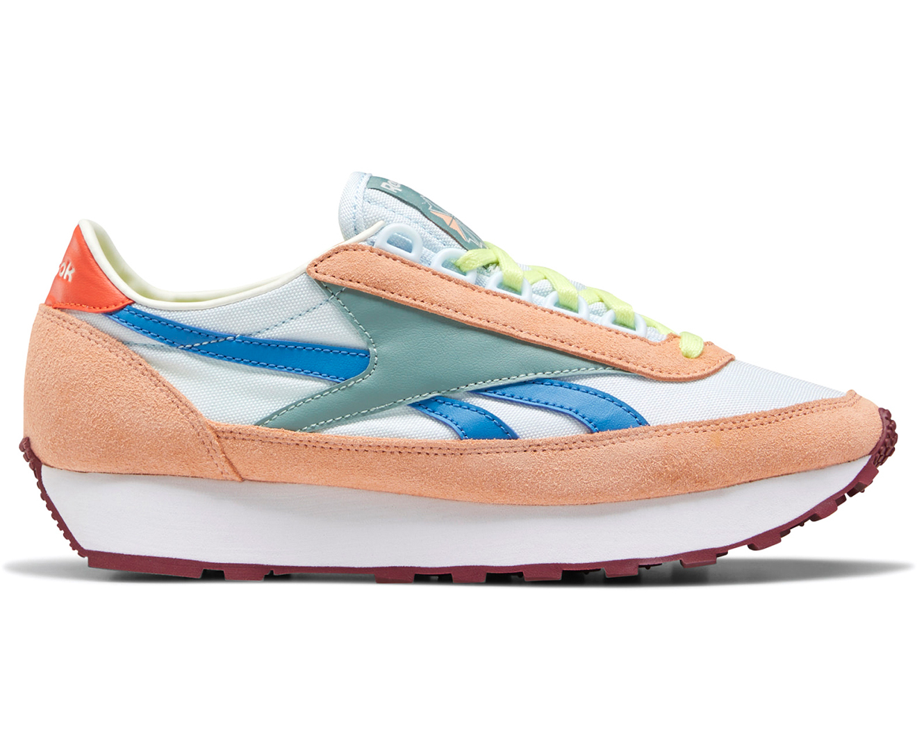 Reebok Women s Az Princess Sneaker Sunbaked Orange Glass Blue