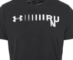 Under Armour Men's UA Speed Stride Graphic Short Sleeve Tee / T-Shirt / Tshirt - Black