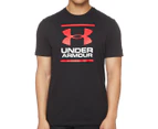 Under Armour Men's UA GL Foundation Short Sleeve Tee / T-Shirt / Tshirt - Black