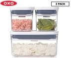 OXO 3-Piece Good Grips POP Food Storage Set 1