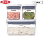 OXO 3-Piece Good Grips POP Food Storage Set