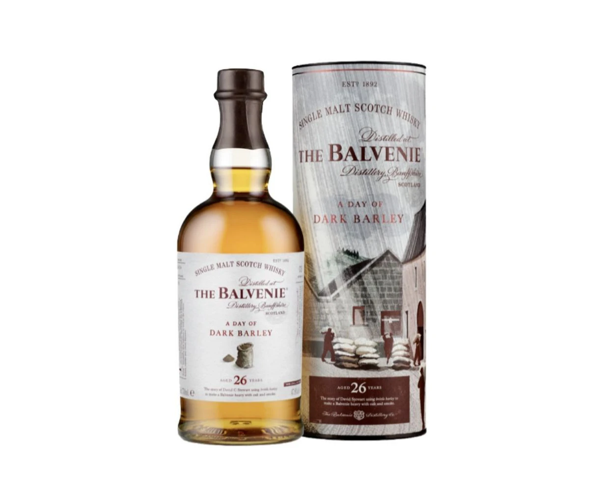 Balvenie 26 Year Old Stories - A DAY OF DARK BARLEY 700mL