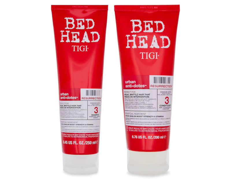 TIGI Bed Head Urban Anti+dotes Resurrection Shampoo & Conditioner Pack