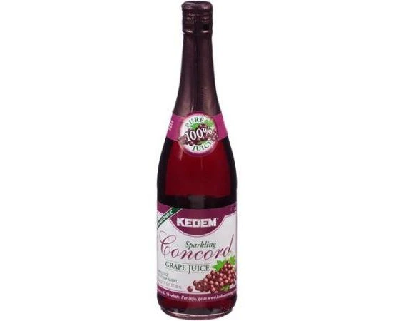 Kedem Sparkling Grape Concord Juice 750Ml