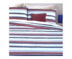 Apartmento Infinity Navy Polyester Cotton Quilt Cover Set