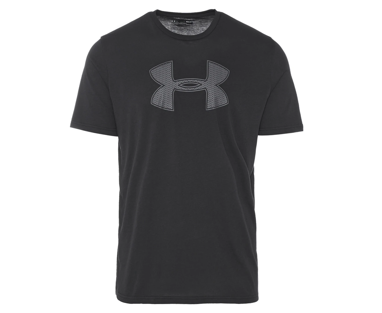 Under Armour Men's UA Big Logo Short Sleeve Tee / T-Shirt / Tshirt - Black