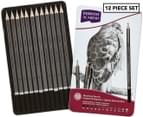 Derwent Academy Sketching Pencils 12-Pack 1