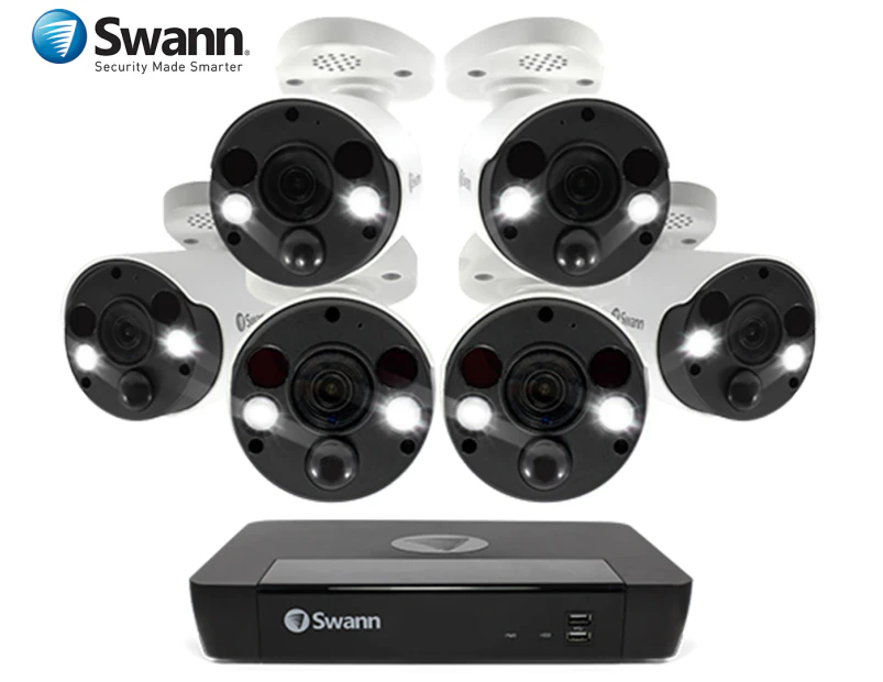 Swann SONVK-886806FB 6-Camera 8-Channel 4K Ultra HD NVR Security System
