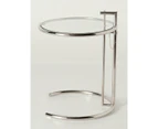 Premium Eileen Gray Side Table Replica (E1027) - Chrome