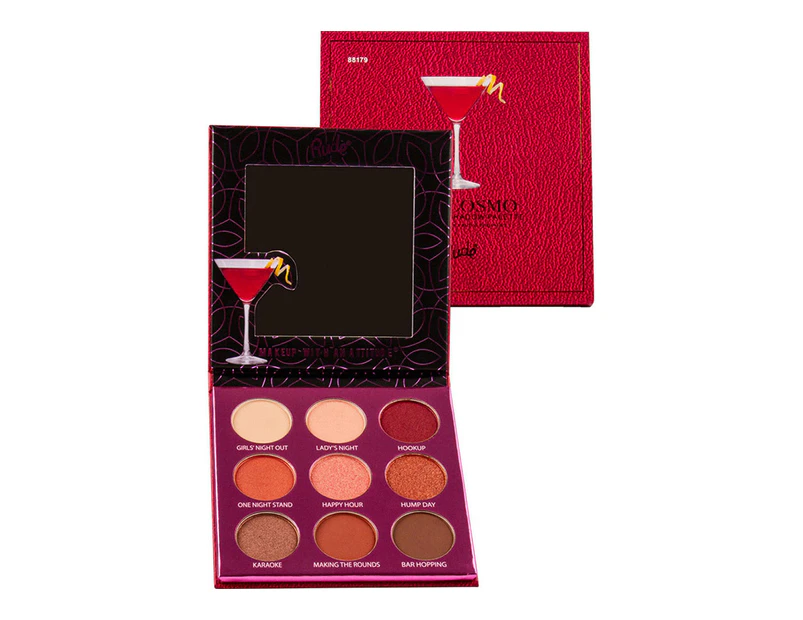 Rude Cocktail Party 9 Eyeshadow Palette 9g - The Cosmo