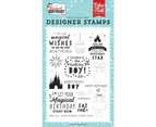 Echo Park Magical Birthday Boy Wishes Come True Stamp Set