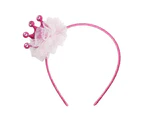 Pink Poppy Sparkle Princess Crown Headband - Pink