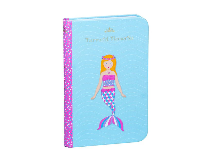 Pink Poppy Mermaid Notebook