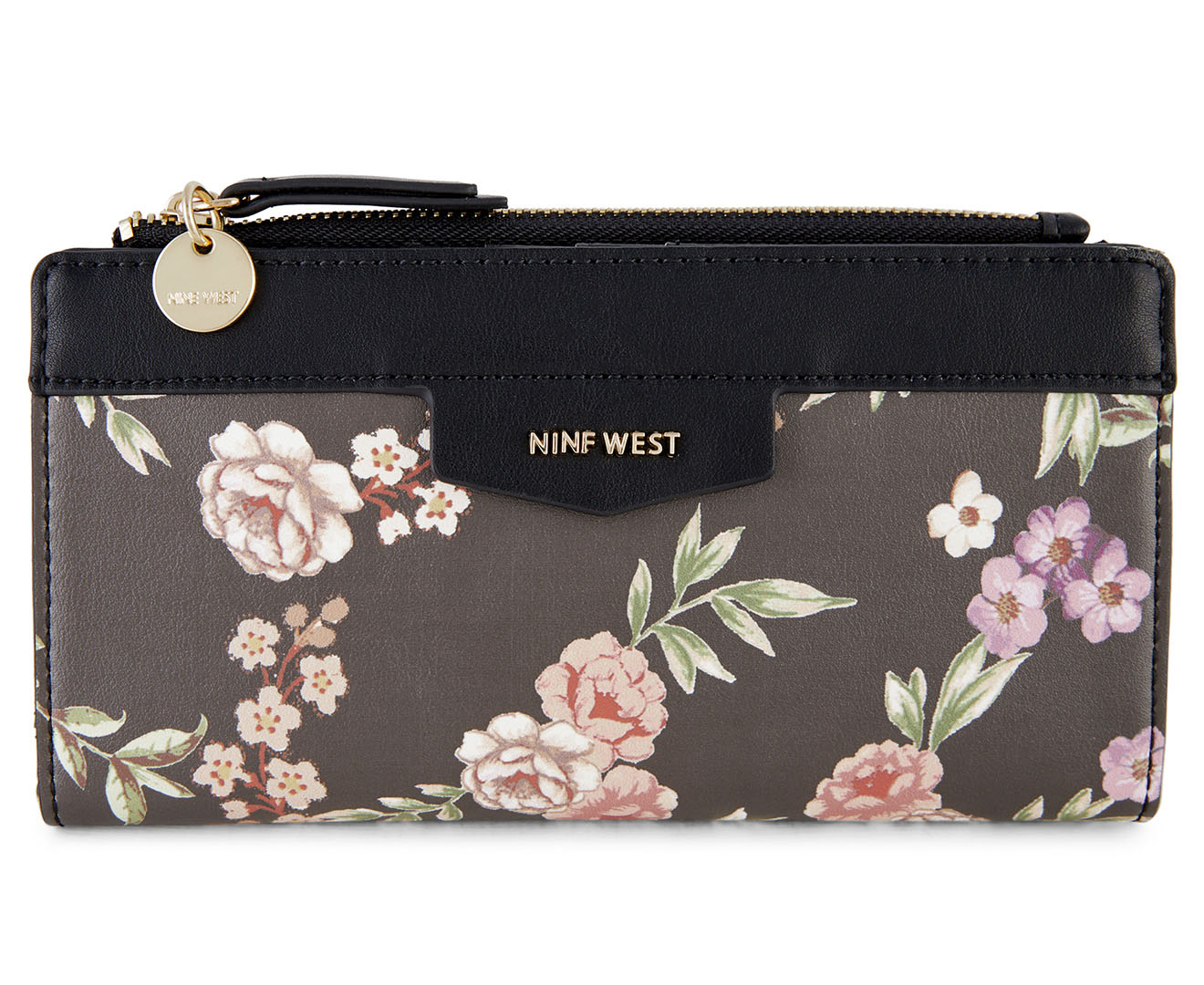 nine west pink wallet