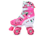Roller Derby Girls' Trac Star Adjustable Roller Skates - Pink