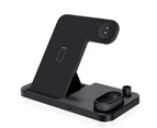 4 in 1 Wireless 10W Charging Station for Apple devices - Black (AU Stock)