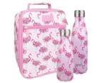 Oasis 500mL Double Wall Insulated Drink Bottle - Flamingos 3