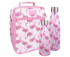 Oasis 500mL Double Wall Insulated Drink Bottle - Flamingos