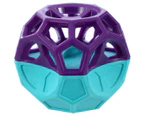 Paws & Claws 8.5cm Geo Cube - Light Blue/Purple