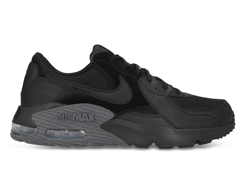 Nike Men's Air Max Excee Sneakers - Black/Dark Grey